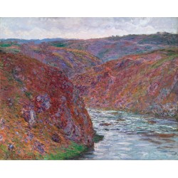 MONET. Valley of the Creuse (Gray Day)