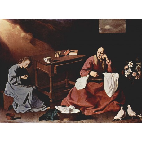 FRANCISCO DE ZURBARÁN, La casa de Nazaret