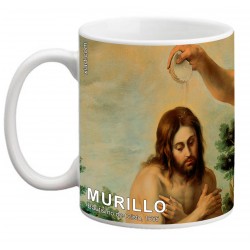 MURILLO, "Bautismo de Cristo". Mug