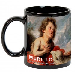 MURILLO, "San Juan Bautista niño". Mug negro
