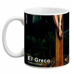 EL GRECO, "Cristo crucificado". Mug