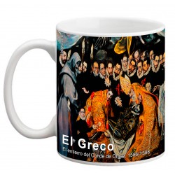 EL GRECO, "El entierro del Conde de Orgaz". Mug