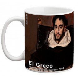 EL GRECO, "Fray Hortensio Félix Paravicino". Mug