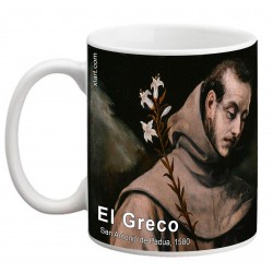 EL GRECO, "San Antonio de Padua". Mug