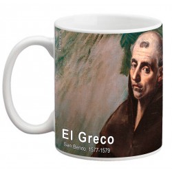 EL GRECO, "San Benito". Mug