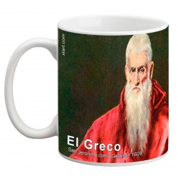 EL GRECO, "San Jerónimo como cardenal". Mug