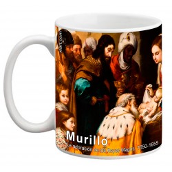 MURILLO, "La adoración de los Reyes Magos". Mug