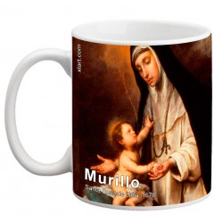 MURILLO, "Santa Rosa de Lima". Mug