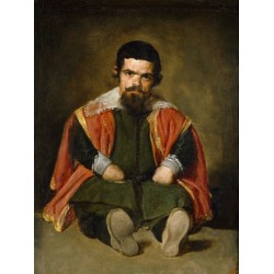 VELÁZQUEZ. El bufón don Sebastián de Morra.