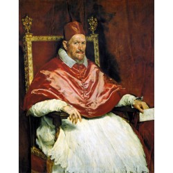 VELÁZQUEZ. Retrato del Papa Inocencio X