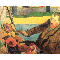 GAUGUIN. Van Gogh pintando girasoles